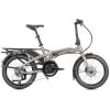 Tern Vektron Q9 - 20 Inches City Folding E-Bike - 2023 - Satin Metallic Silver/silver -E-Bike World Shop 02120822 tern vektron q9 met 1065164