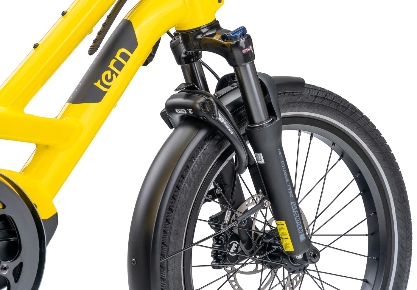 Tern GSD S10 - 20 Inches Cargo E-Bike - 2023 - School Bus Yellow 9 Tern GSD S10 - 20 Inches Cargo E-Bike - 2023 - School Bus Yellow - Image 7