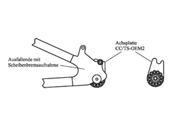 Rohloff OEM2 Axle Plate 6 Rohloff OEM2 Axle Plate - Image 4