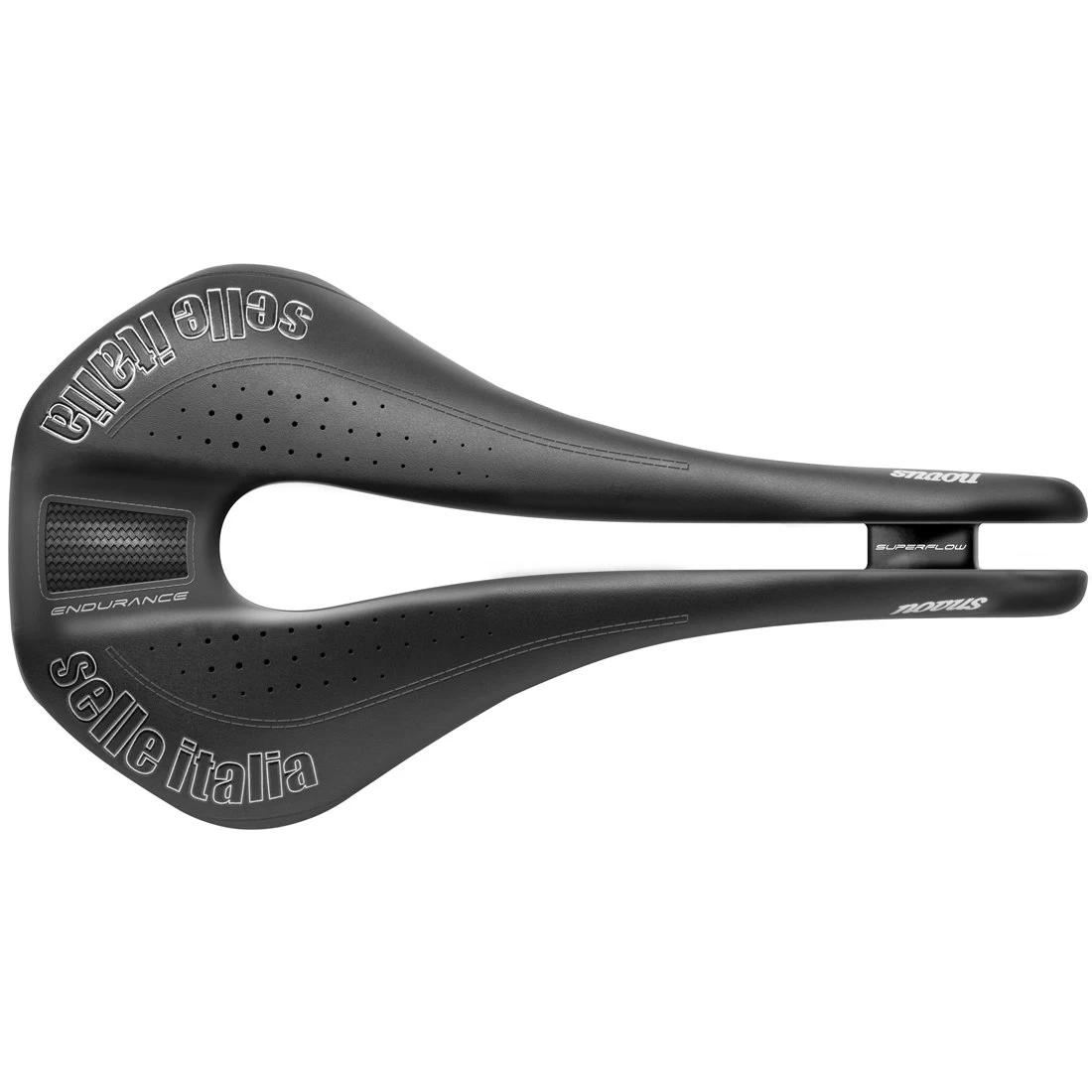 Selle Italia Novus Endurance Saddle - Superflow | TI 316 - L3 | Black 4 Selle Italia Novus Endurance Saddle - Superflow | TI 316 - L3 | Black - Image 2