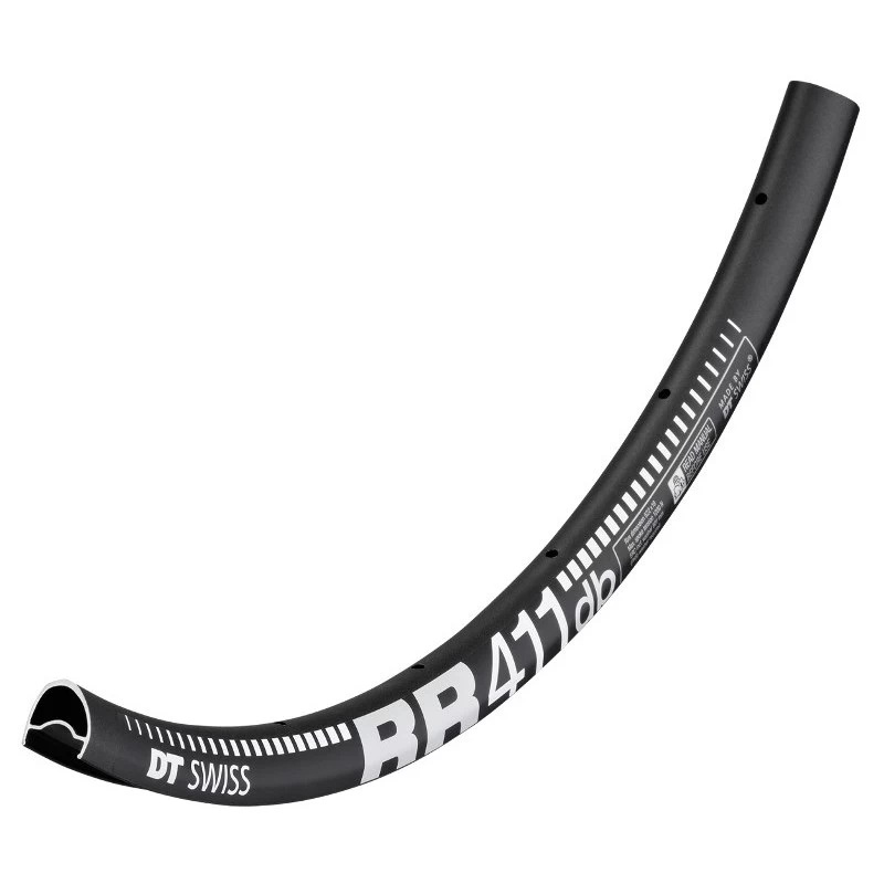 Dt-swiss DT Swiss RR 411 Db Asymmetric Disc Road Rim - Black 3 Dt-swiss DT Swiss RR 411 Db Asymmetric Disc Road Rim - Black