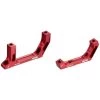 KCNC Road Adaptors Flat Mount To Postmount - FW+RW Set - Red -E-Bike World Shop 212017 00 d 402623