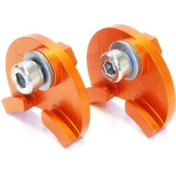 Paul Component Moon Unit Straddle Cable Carrier - Pair - Orange