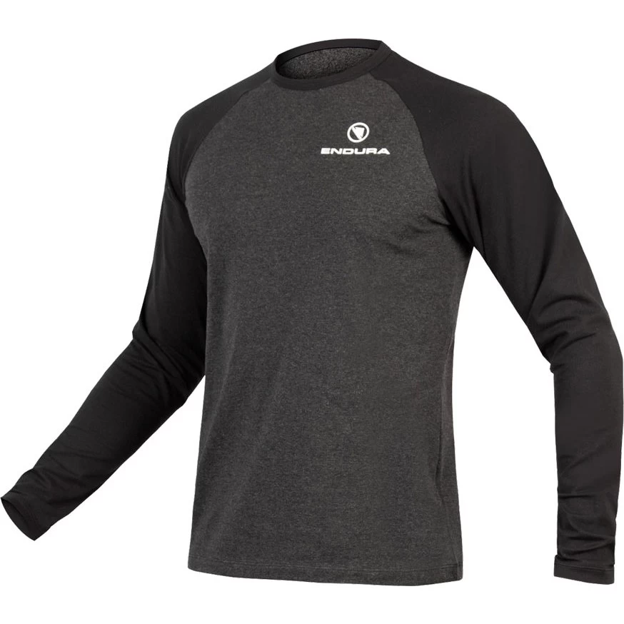 Endura One Clan Raglan Longsleeve Shirt - Grey 3 Endura One Clan Raglan Longsleeve Shirt - Grey