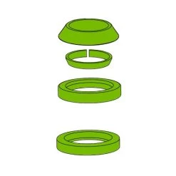 Cannondale K35018 Replacement Headset For Synapse MY18 - IS42/28.6 | IS42/30