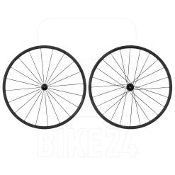 Dt-swiss DT Swiss PR 1400 DICUT 21 OXiC - Wheelset - Clincher - RW Double Crossed - QR - Black