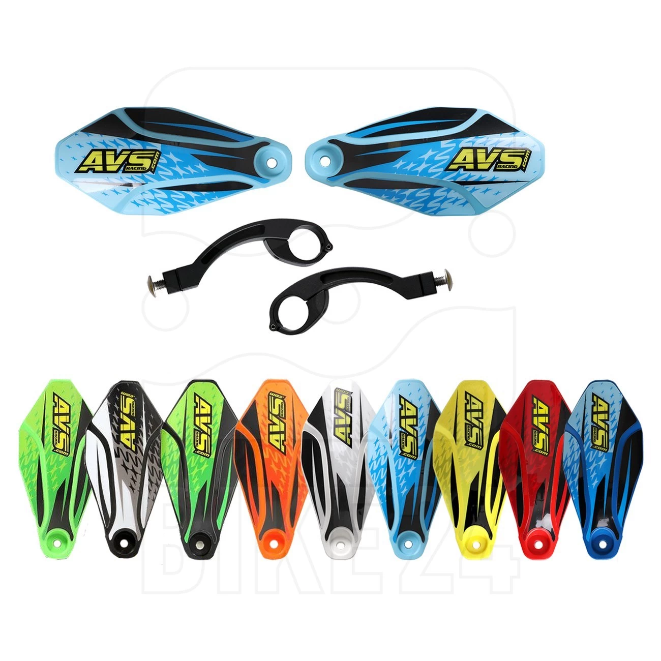 AVS Racing MTB Handguard Kit - Design 3 AVS Racing MTB Handguard Kit - Design