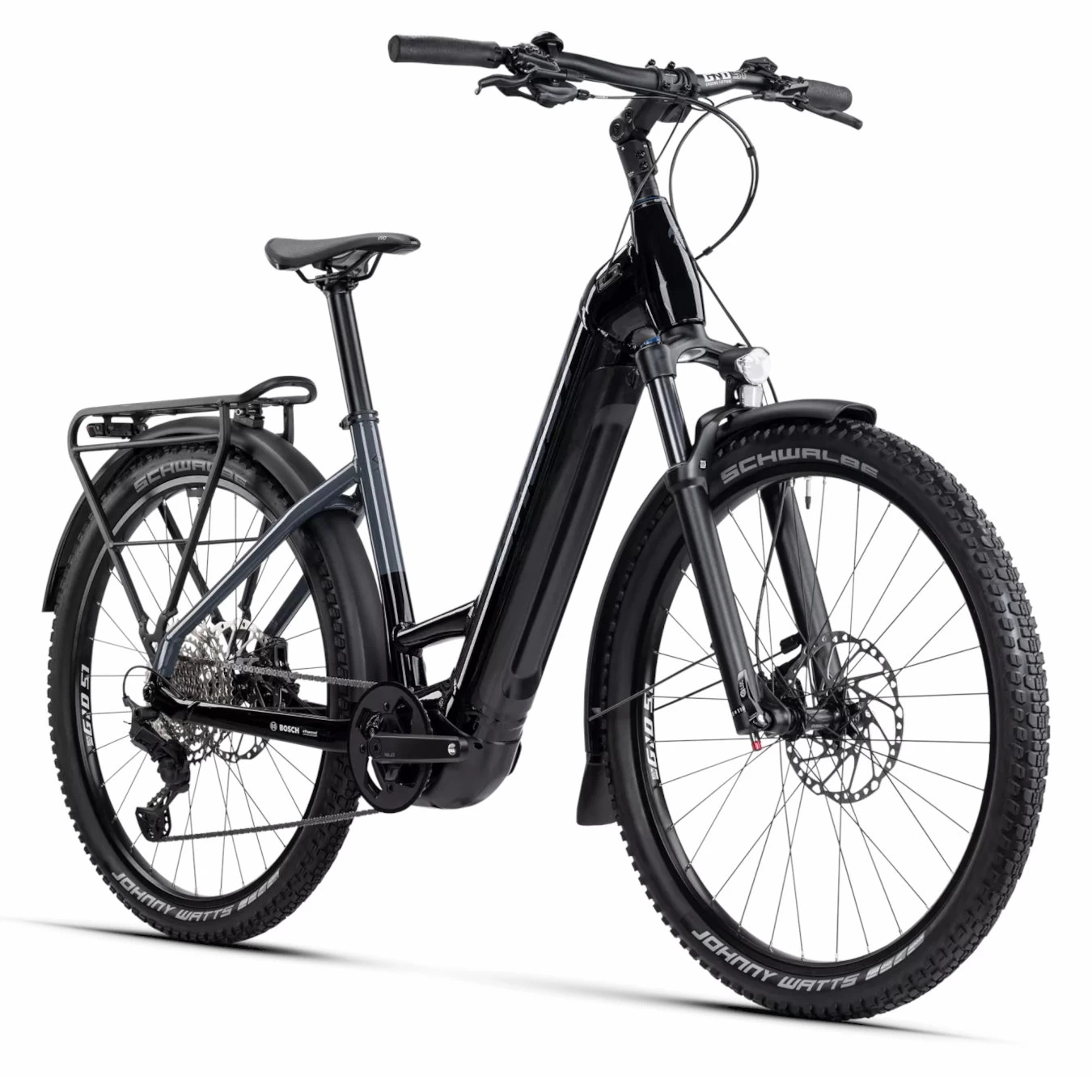 Ghost E-TERU Advanced EQ Low - 27.5" Urban E-Bike - 2023 - Black / Dark Grey 6 Ghost E-TERU Advanced EQ Low - 27.5" Urban E-Bike - 2023 - Black / Dark Grey - Image 4