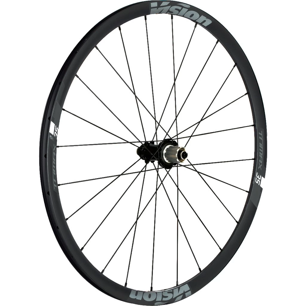 Vision TriMax 35 Disc Wheelset - Tubeless Ready - Clincher - Centerlock - Quick Release - Shimano HG 5 Vision TriMax 35 Disc Wheelset - Tubeless Ready - Clincher - Centerlock - Quick Release - Shimano HG - Image 3