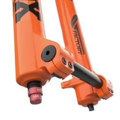 FOX 40 Float Grip2 Factory 27.5" Suspension Fork - 203mm - 1 1/8" - 20x110mm Boost - 48mm Offset - Orange -E-Bike World Shop 40 factory tech grip2 orange 4 852492
