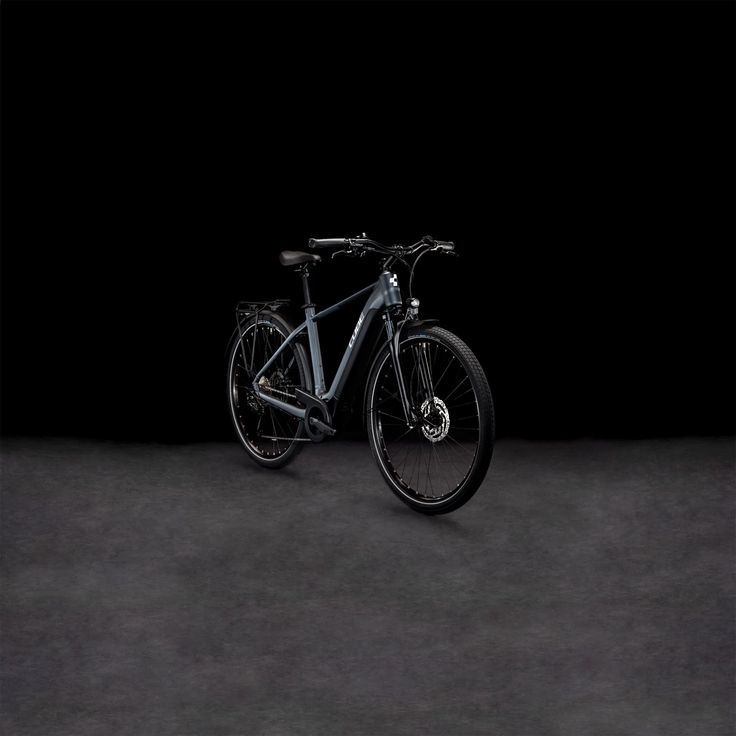 CUBE TOURING HYBRID ONE 500 - Electric Touring Bike - 2023 - Grey / White 5 CUBE TOURING HYBRID ONE 500 - Electric Touring Bike - 2023 - Grey / White - Image 3
