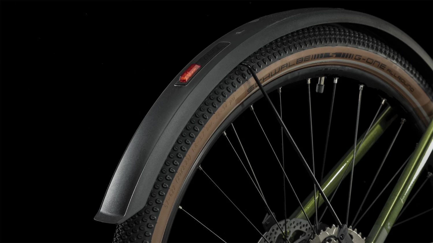 CUBE NURIDE HYBRID Pro 625 Allroad - Easy Entry Electric Bike - 2023 - Shinymoss / Black 7 CUBE NURIDE HYBRID Pro 625 Allroad - Easy Entry Electric Bike - 2023 - Shinymoss / Black - Image 5