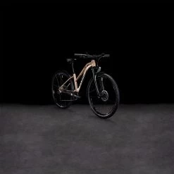 CUBE REACTION HYBRID Performance 625 Allroad - Women Electric Mountain Bike - 2023 - Metallicbrown / Orange -E-Bike World Shop 633172 p20271 1416632