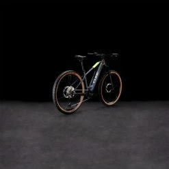 CUBE REACTION HYBRID SLT 750 - Electric Mountain Bike - 2023 - Goblin / Yellow -E-Bike World Shop 634413 p 0018931 1400885