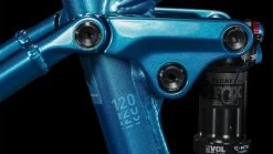 CUBE STEREO HYBRID 120 SLX 750 - Electric Mountainbike - 2023 - Electricblue / Chrome -E-Bike World Shop 635223 d 0220181 1397920