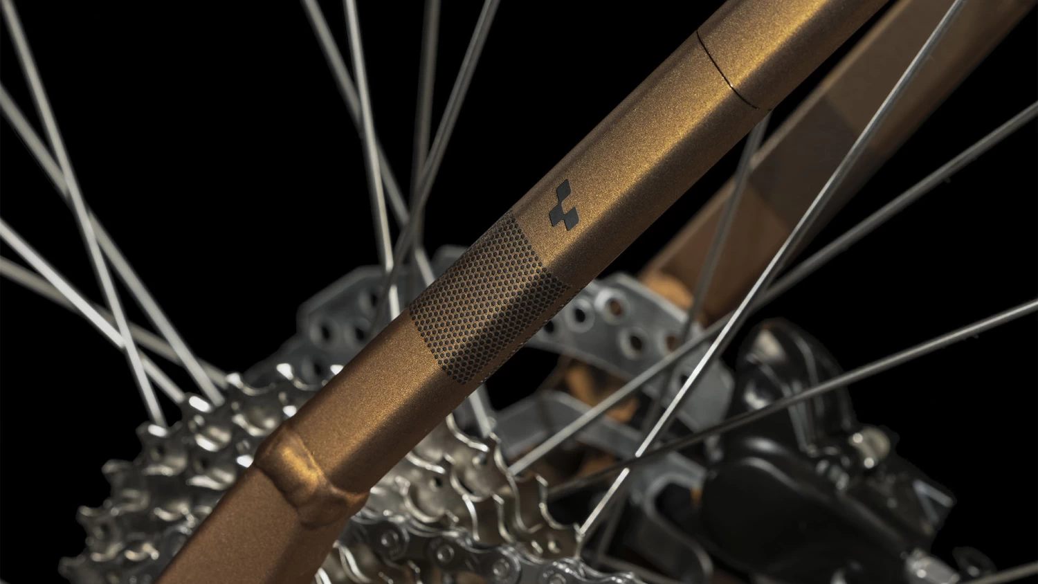 CUBE NATURE Pro - Women Cross Bike - 2023 - Gold / Black A00 10 CUBE NATURE Pro - Women Cross Bike - 2023 - Gold / Black A00 - Image 8