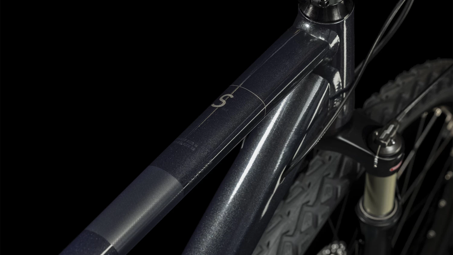 CUBE NATURE SLX - Cross Bike - 2023 - Grey / Black 6 CUBE NATURE SLX - Cross Bike - 2023 - Grey / Black - Image 4