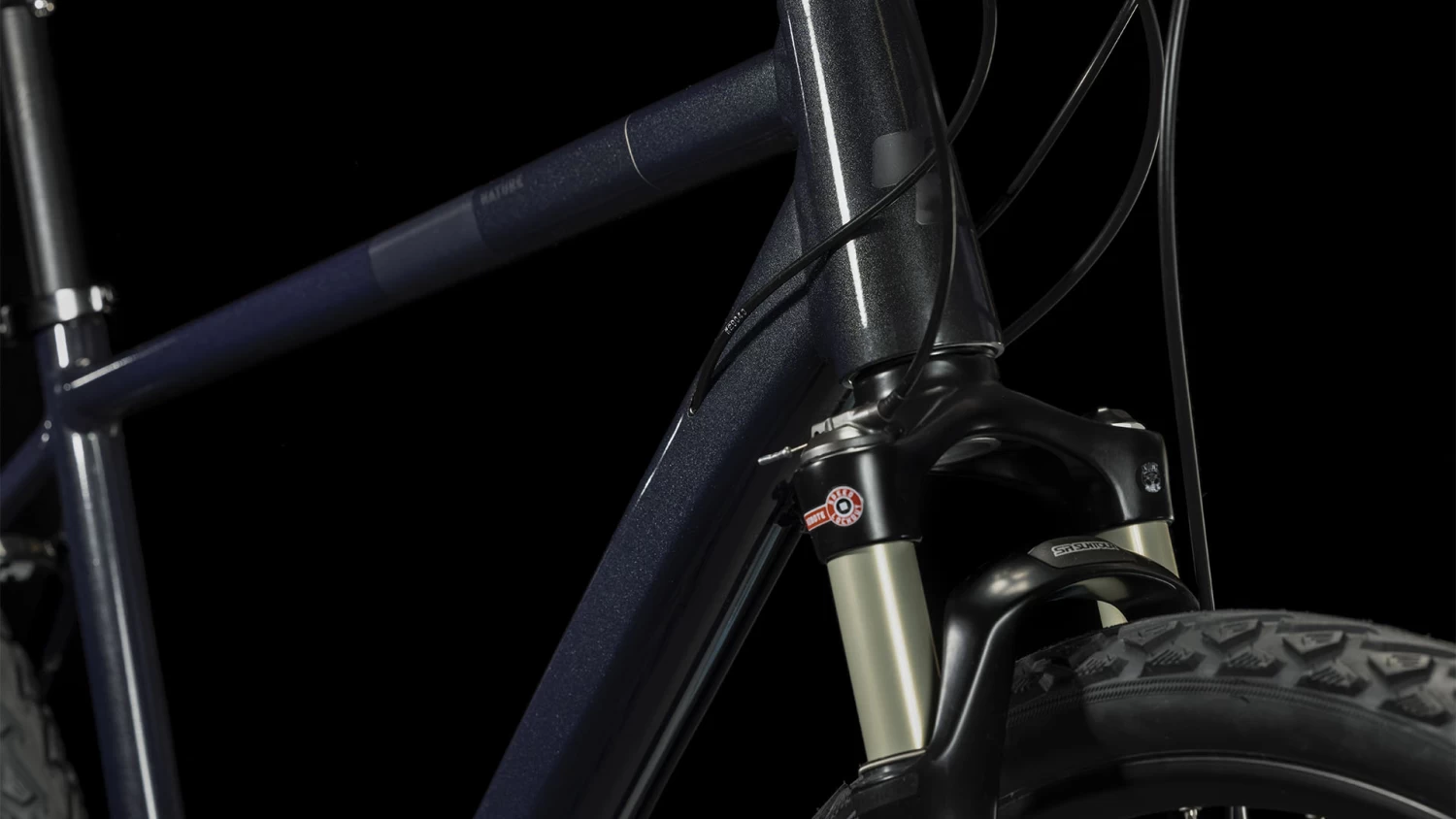 CUBE NATURE SLX - Cross Bike - 2023 - Grey / Black 7 CUBE NATURE SLX - Cross Bike - 2023 - Grey / Black - Image 5