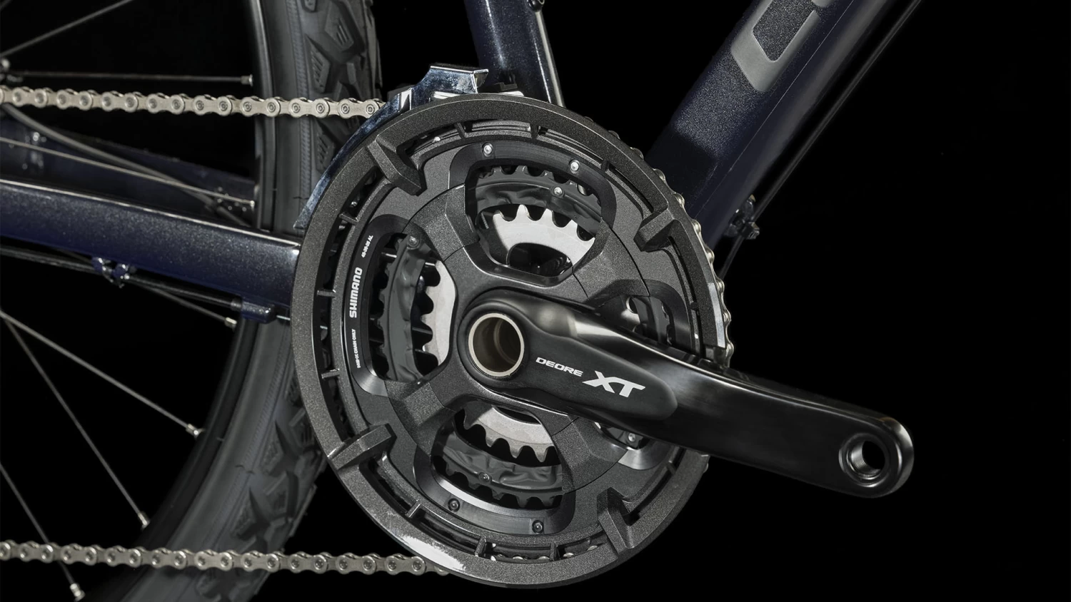 CUBE NATURE SLX - Cross Bike - 2023 - Grey / Black 9 CUBE NATURE SLX - Cross Bike - 2023 - Grey / Black - Image 7