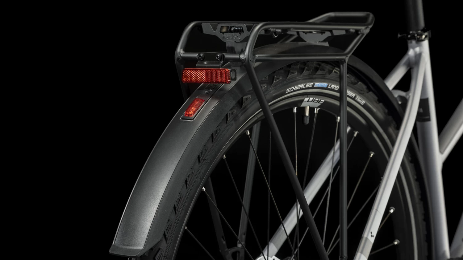 CUBE NATURE EXC Allroad - Women Cross Bike - 2023 - Polarsilver / Black 7 CUBE NATURE EXC Allroad - Women Cross Bike - 2023 - Polarsilver / Black - Image 5