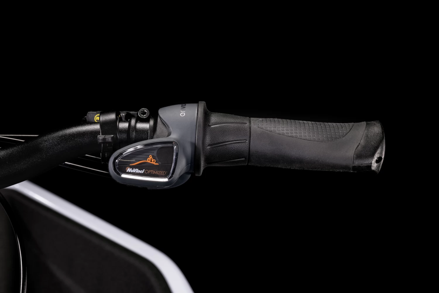 CUBE CARGO DUAL HYBRID 1000 - Electric Cargo Bike - 2023 - Flashwhite / Black 8 CUBE CARGO DUAL HYBRID 1000 - Electric Cargo Bike - 2023 - Flashwhite / Black - Image 7