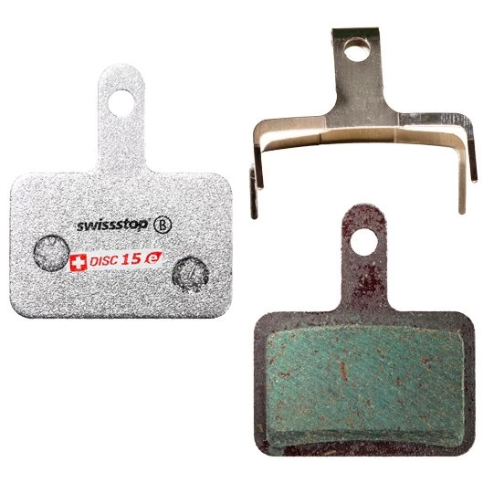 SwissStop Disc 15 E Brake Pads For Shimano / Quad / Tektro / TRP 3 SwissStop Disc 15 E Brake Pads For Shimano / Quad / Tektro / TRP