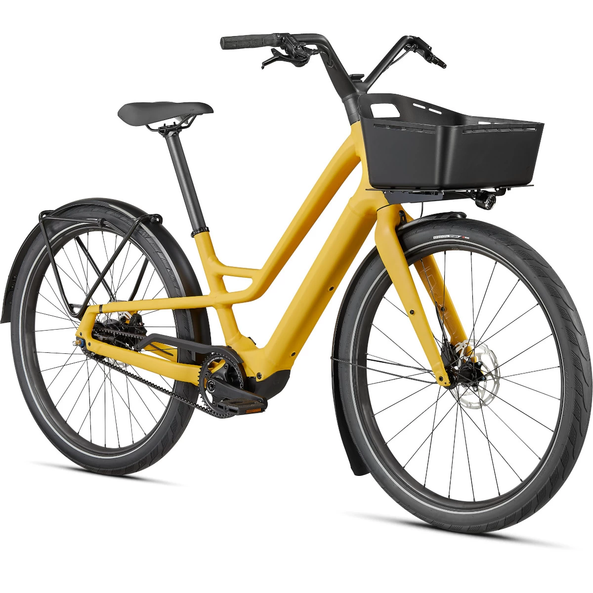 Specialized TURBO COMO 5.0 SL - Electric City Bike - 2022 - Brassy Yellow / Transparent 5 Specialized TURBO COMO 5.0 SL - Electric City Bike - 2022 - Brassy Yellow / Transparent - Image 3