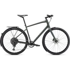 Specialized SIRRUS X 4.0 EQ - Touring Bike - 2023 - Satin Oak Green Metallic / Black Reflective