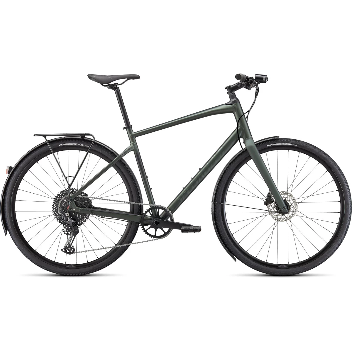 Specialized SIRRUS X 4.0 EQ - Touring Bike - 2023 - Satin Oak Green Metallic / Black Reflective 3 Specialized SIRRUS X 4.0 EQ - Touring Bike - 2023 - Satin Oak Green Metallic / Black Reflective