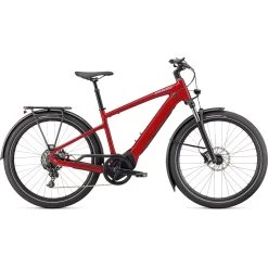 Specialized TURBO VADO 4.0 - Men's City E-Bike - 2023 - Red Tint / Silver Reflective