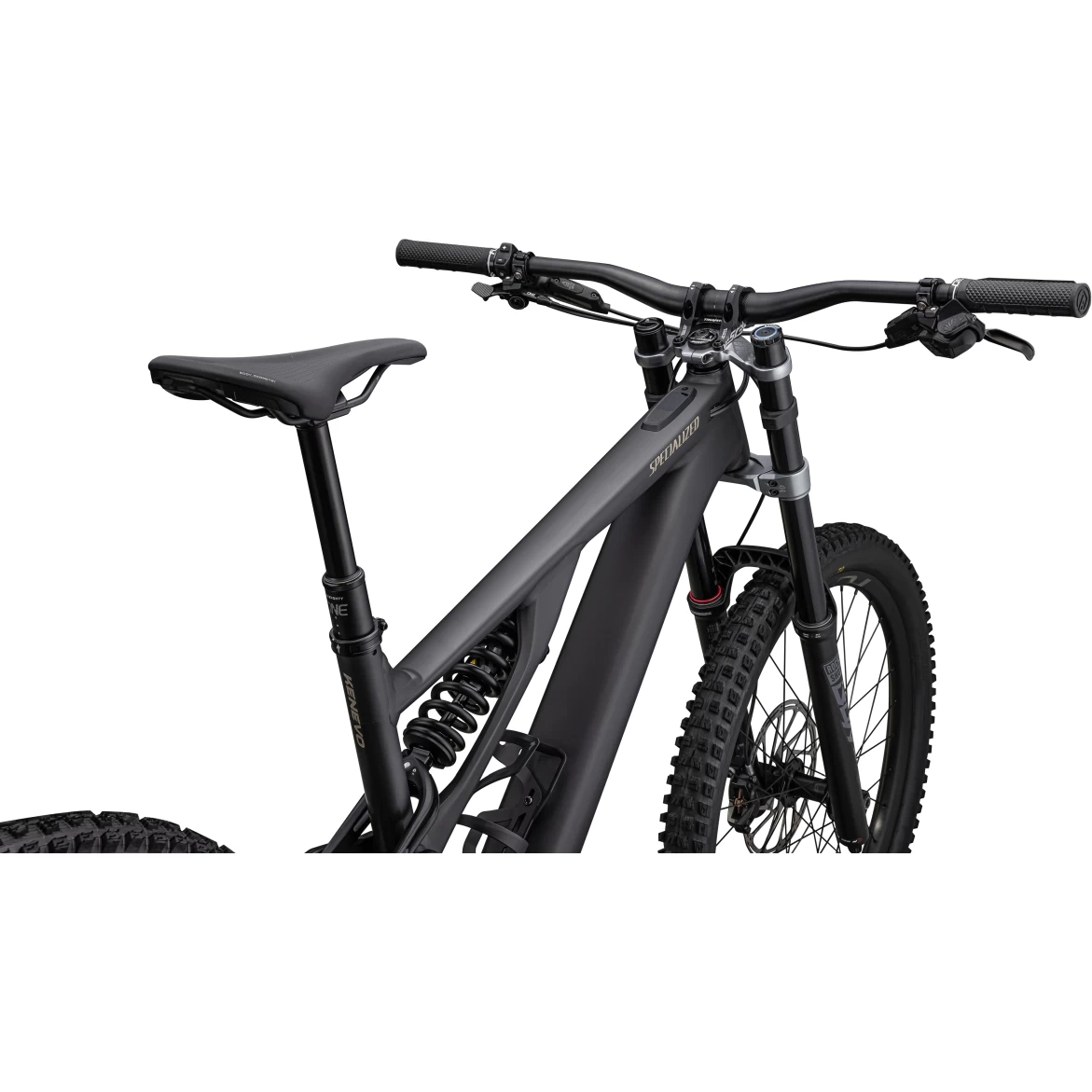 Specialized TURBO KENEVO EXPERT - 27.5" Electric Mountain Bike - 2023 - Obsidian / Taupe 7 Specialized TURBO KENEVO EXPERT - 27.5" Electric Mountain Bike - 2023 - Obsidian / Taupe - Image 5