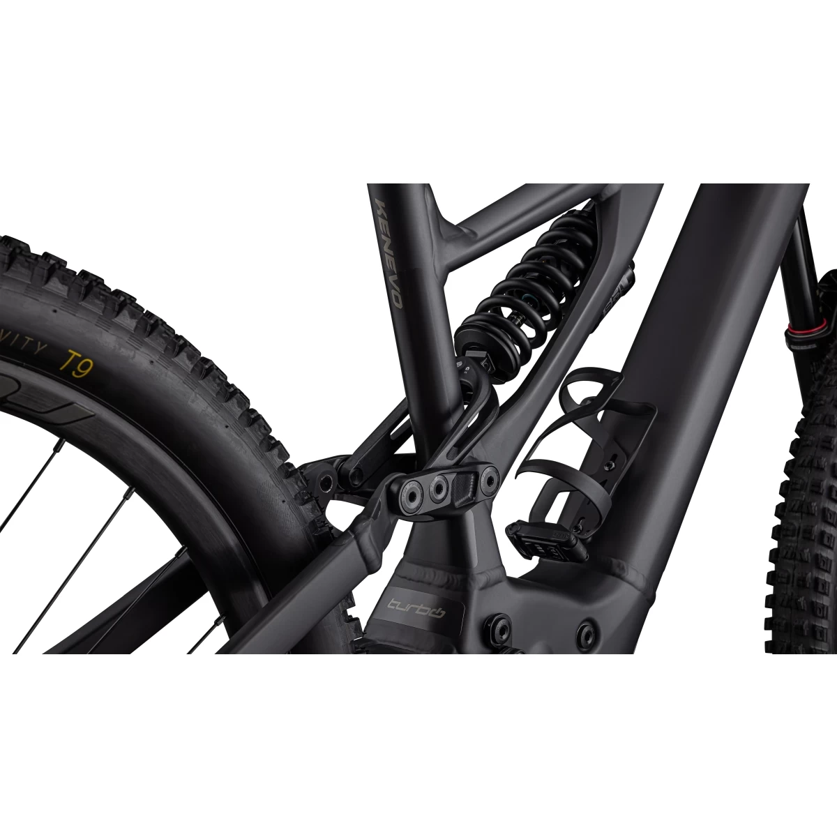 Specialized TURBO KENEVO EXPERT - 27.5" Electric Mountain Bike - 2023 - Obsidian / Taupe 11 Specialized TURBO KENEVO EXPERT - 27.5" Electric Mountain Bike - 2023 - Obsidian / Taupe - Image 9
