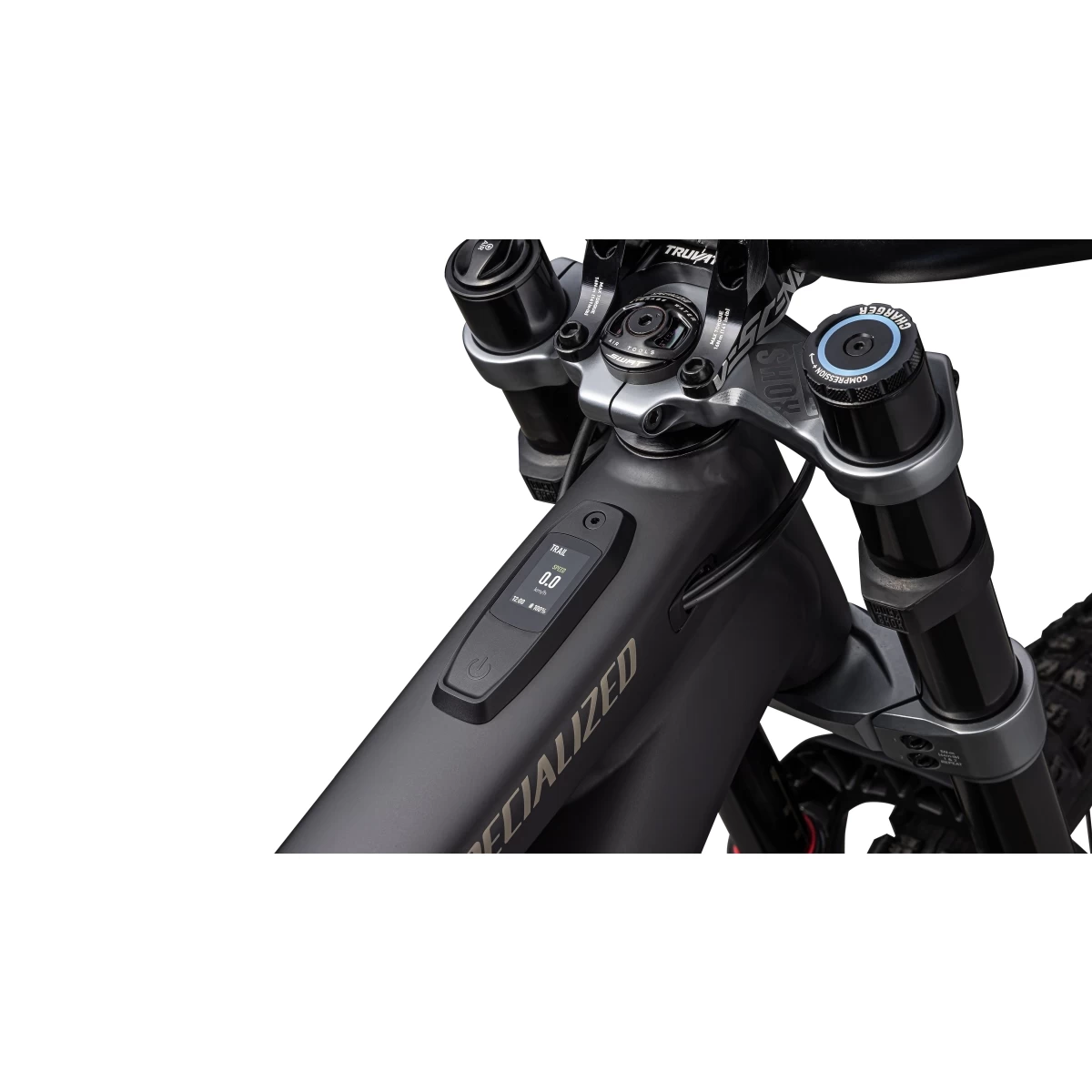 Specialized TURBO KENEVO EXPERT - 27.5" Electric Mountain Bike - 2023 - Obsidian / Taupe 8 Specialized TURBO KENEVO EXPERT - 27.5" Electric Mountain Bike - 2023 - Obsidian / Taupe - Image 6