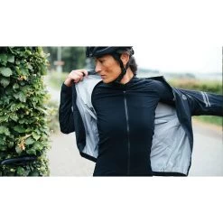 AGU Premium Event Rain Jacket Women - Black -E-Bike World Shop agu premium event rain jacket women black 16 1435005
