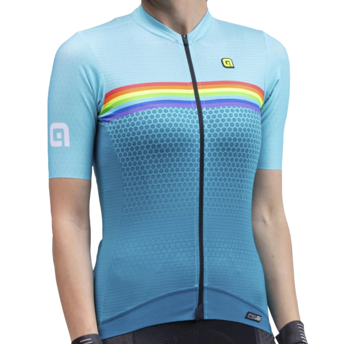 ALE Alé PR.S Bridge Lady Short Sleeve Jersey - Green 3 ALE Alé PR.S Bridge Lady Short Sleeve Jersey - Green