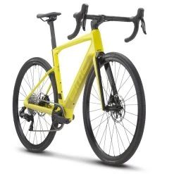 BMC ROADMACHINE 01 AMP X TWO - Electric Road Bike - 2023 - Lime Yellow / Black -E-Bike World Shop bmc 23 10305 003 bmc roadmachine 01 amp x two gravel e bikes 2 1411336