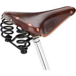 BROOKS ENGLAND Brooks Flyer Special Bend Leather Saddle - Brown 15 BROOKS ENGLAND Brooks Flyer Special Bend Leather Saddle - Brown -E-Bike World Shop brooks flyer special bend leather saddle brown 2 1334983