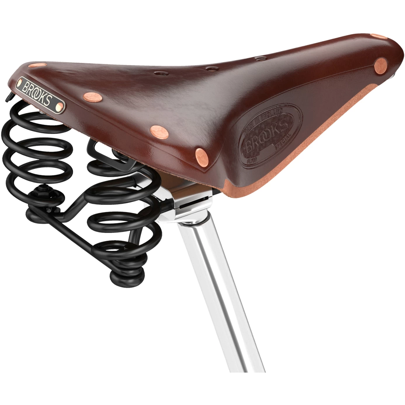 BROOKS ENGLAND Brooks Flyer Special Bend Leather Saddle - Brown 9 BROOKS ENGLAND Brooks Flyer Special Bend Leather Saddle - Brown - Image 7