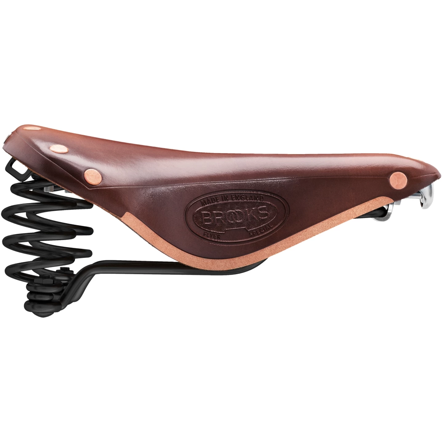 BROOKS ENGLAND Brooks Flyer Special Bend Leather Saddle - Brown 5 BROOKS ENGLAND Brooks Flyer Special Bend Leather Saddle - Brown - Image 3