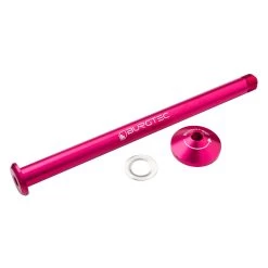 Burgtec Thru Axle - 12x148mm Boost - For Yeti Rear Dropouts / 171mm - Toxic Barbie Pink