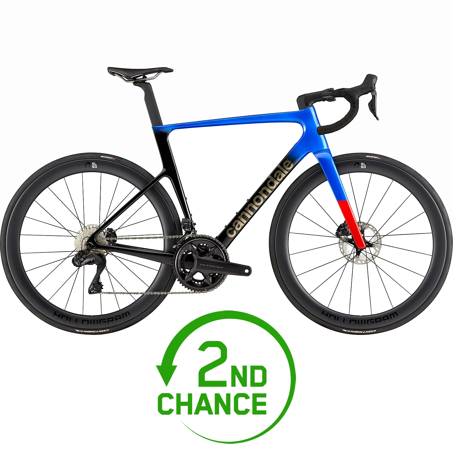 Cannondale SUPERSIX EVO Hi-MOD 2 - Carbon Roadbike - 2023 - Sonic Blue - 2nd Choice 3 Cannondale SUPERSIX EVO Hi-MOD 2 - Carbon Roadbike - 2023 - Sonic Blue - 2nd Choice
