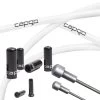 Capgo Orange Line Brake Cable Set - Stainless Steel - Kevlar / PTFE - Campagnolo - White
