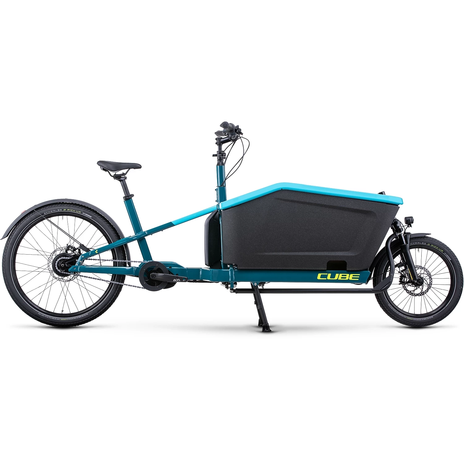 CUBE CARGO DUAL HYBRID 1000 - Electric Cargo Bike - 2023 - Blue / Lime 3 CUBE CARGO DUAL HYBRID 1000 - Electric Cargo Bike - 2023 - Blue / Lime