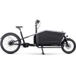 CUBE CARGO DUAL HYBRID 1000 - Electric Cargo Bike - 2023 - Flashgrey / Black
