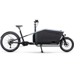 CUBE CARGO SPORT DUAL HYBRID 1000 - Electric Cargo Bike - 2023 - Flashgrey / Black