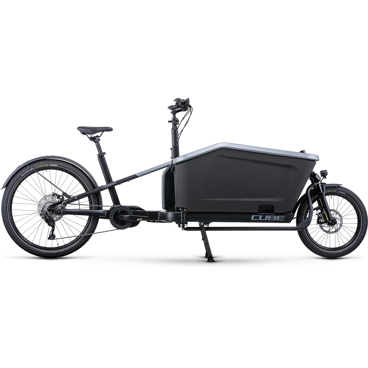 CUBE CARGO SPORT DUAL HYBRID 500 - Electric Cargo Bike - 2023 - Flashgrey / Black 3 CUBE CARGO SPORT DUAL HYBRID 500 - Electric Cargo Bike - 2023 - Flashgrey / Black