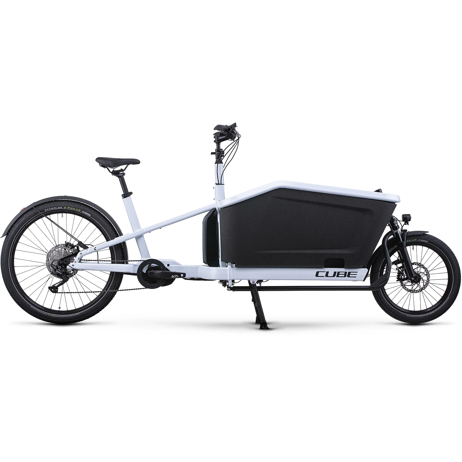 CUBE CARGO SPORT DUAL HYBRID 500 - Electric Cargo Bike - 2023 - Flashwhite / Black 3 CUBE CARGO SPORT DUAL HYBRID 500 - Electric Cargo Bike - 2023 - Flashwhite / Black