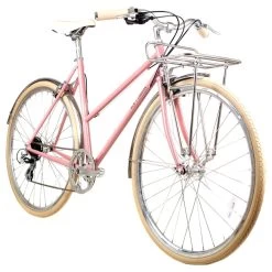 BLB BUTTERFLY - Women City-Bike - 2022 - Dusty Pink -E-Bike World Shop cbb88lp019 0037696 blb butterfly 8spd town bike dusty pink 03 1276258