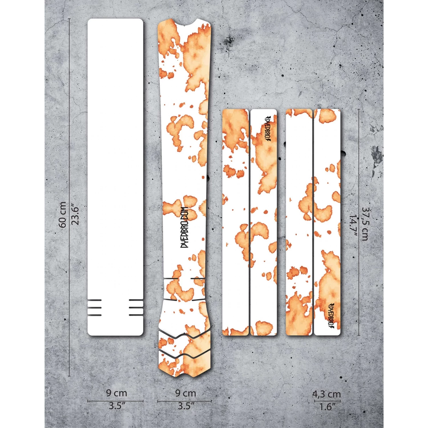 DYEDBRO Frame Protection Kit BLEACH DYE CLEAR - Matte 4 DYEDBRO Frame Protection Kit BLEACH DYE CLEAR - Matte - Image 2