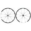 Crankbrothers Zinc 3 CX Wheelset - 28" | Clincher | IS-6 - 15x100mm/QR | 12x142mm/QR - Black/white